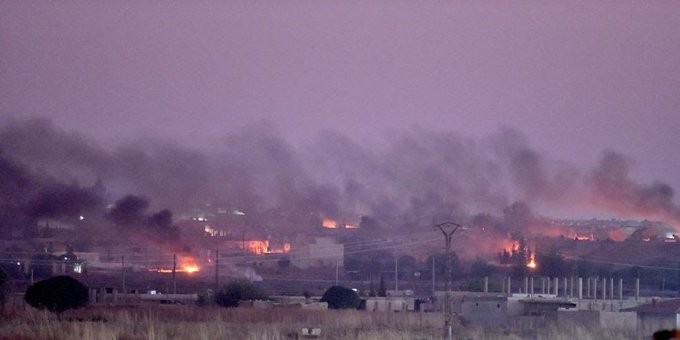 turkse aanval op rojava