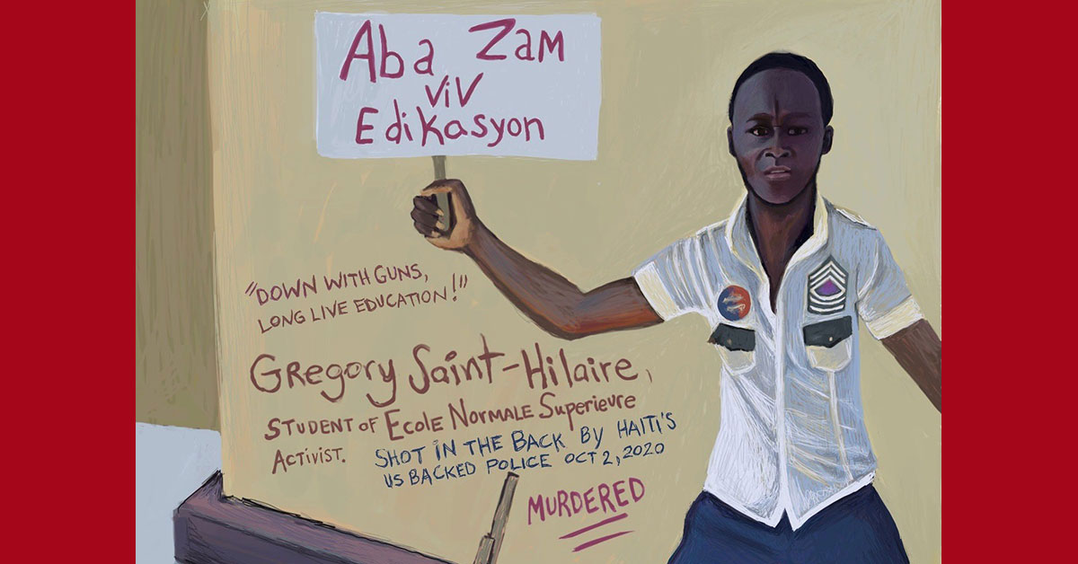 Internationale solidariteit met de Haïtiaanse revolutie: weg met het onrecht van het Moïse-regime!