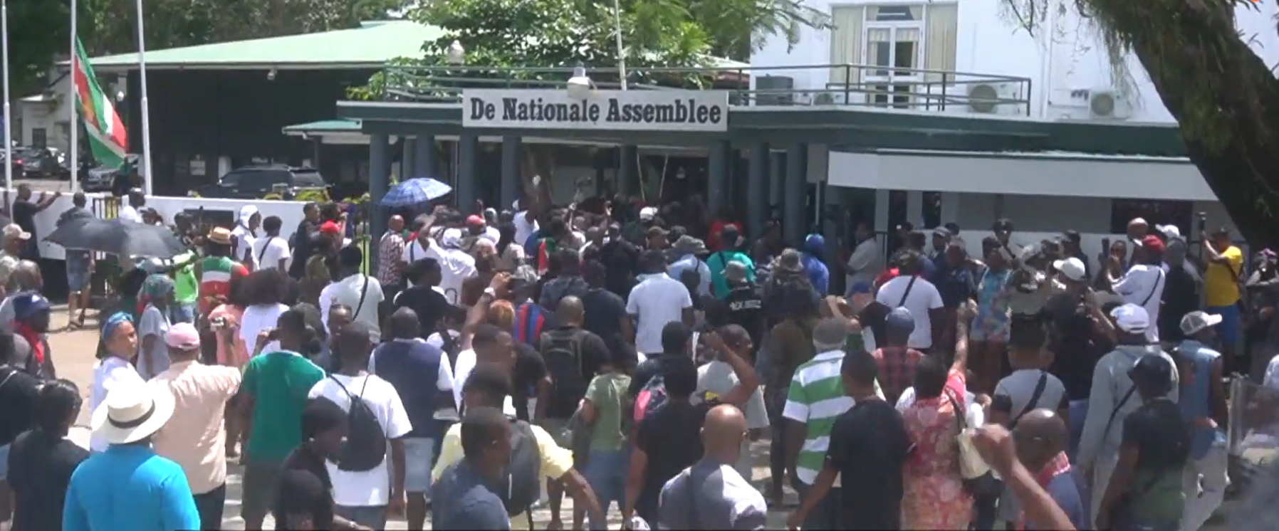 suriname protest