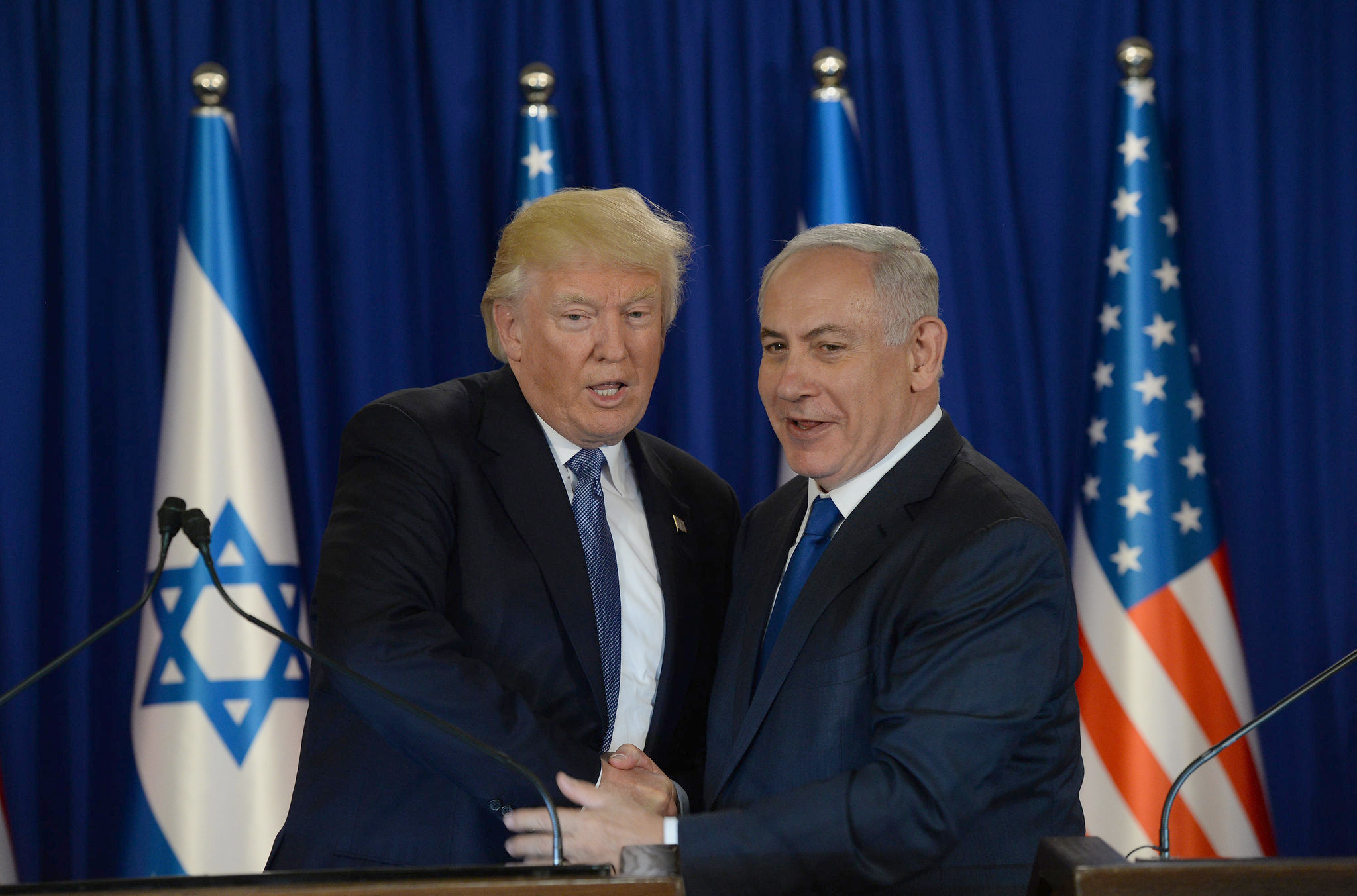 trump en netanyahu