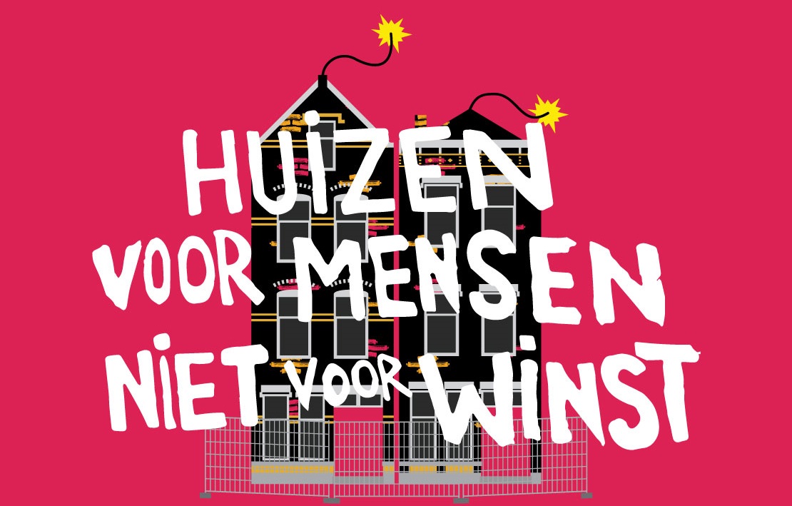 Rotterdamse Woonopstand: strijdbare demo, schandalig politiegeweld