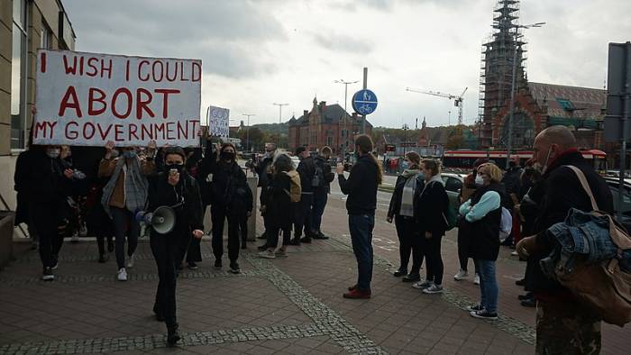 protest in polen