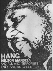 hang mandela poster